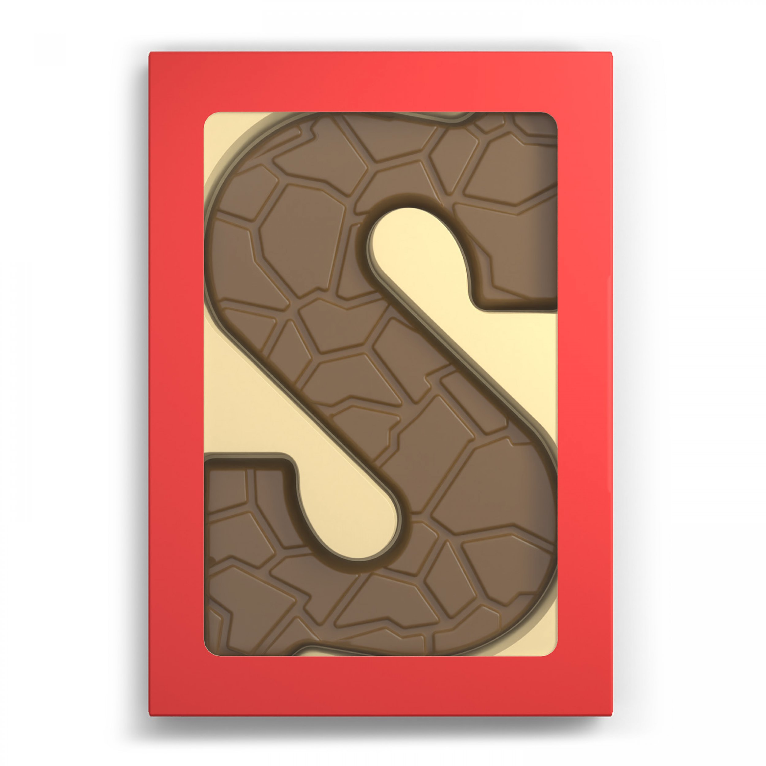 Chocolade letter Relief 175 gram - Afbeelding 1