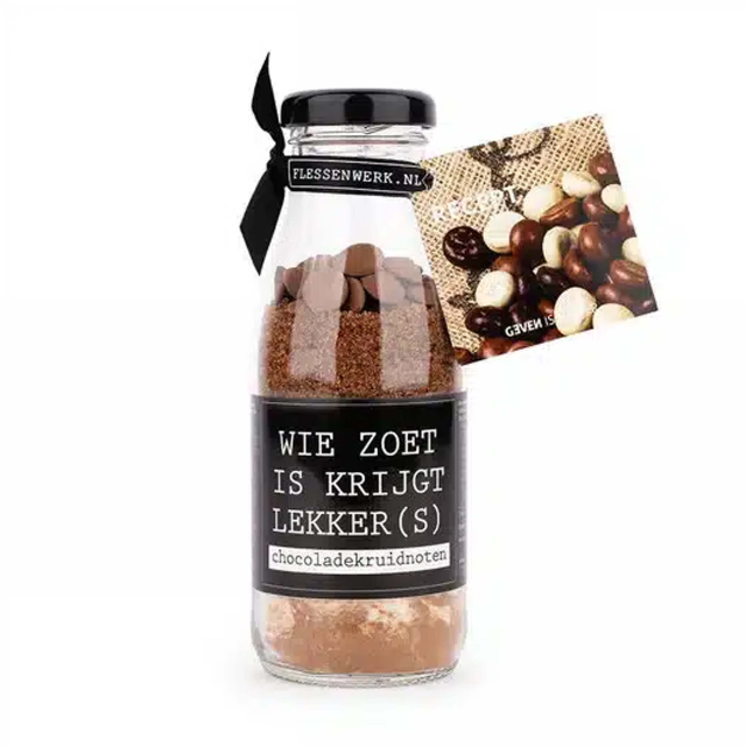 Wie zoet is krijgt lekkers - Chocolade kruidnoten - Afbeelding 1