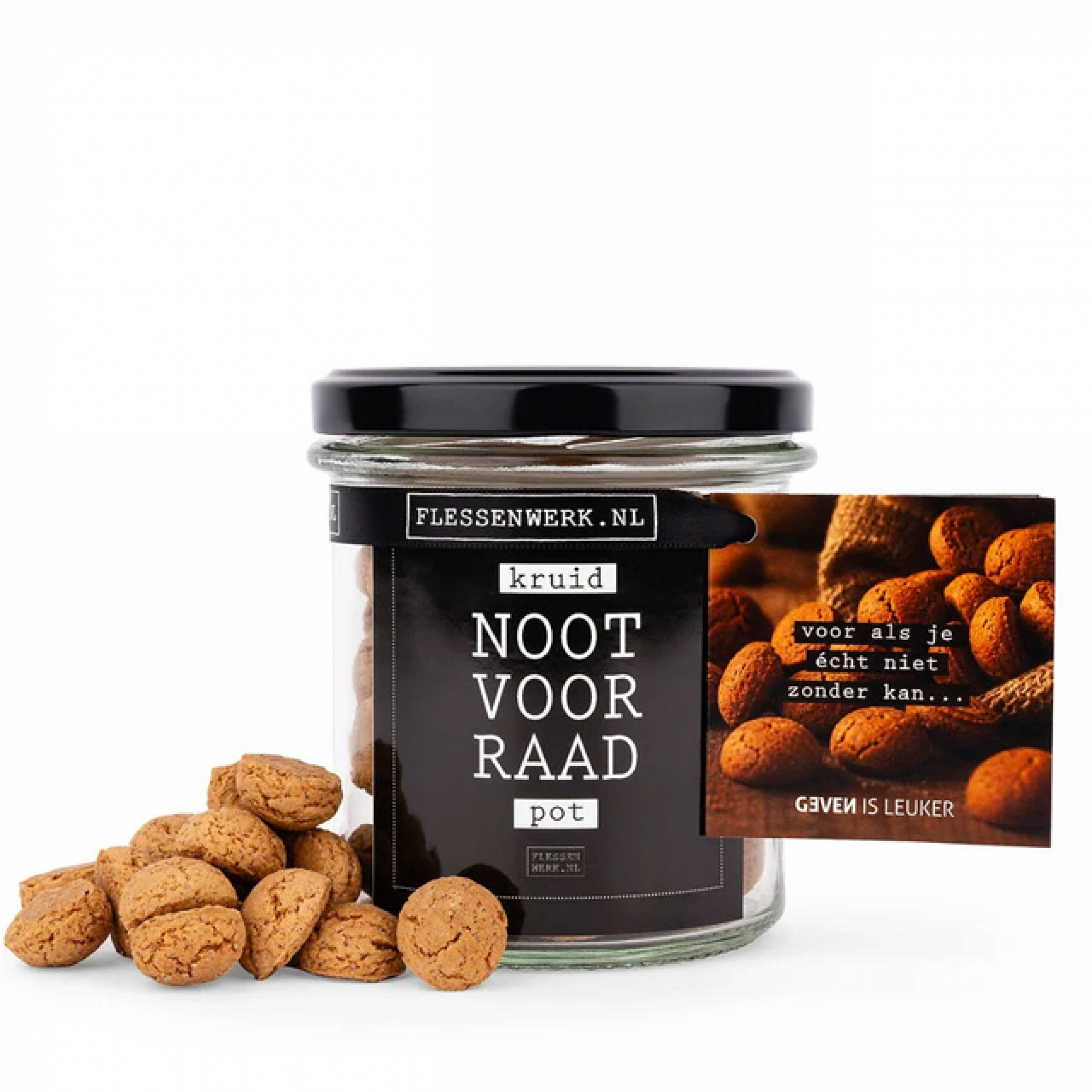 Kruid NOOTVOORRAAD in pot - Afbeelding 1